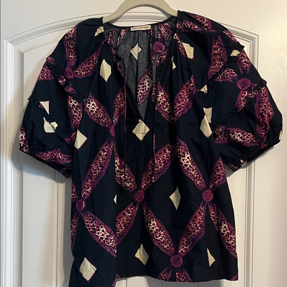 Ulla Johnson size 8 printed top